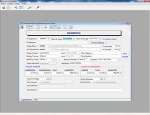 Gestión de transportes